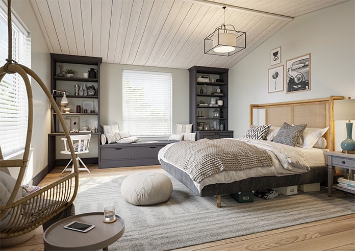 Ecowood, Supreme White Satin - Motorised Venetian Blind - Image 7